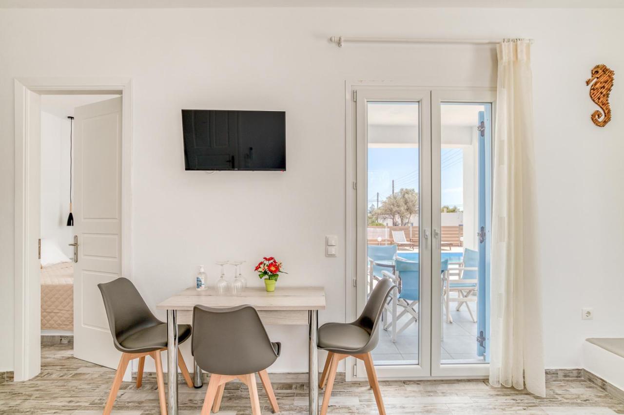 Ippocampos Seaside Serenity - Unwind At Paros Poolside Retreats Алики Экстерьер фото